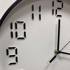 Reloj De Pared Moderno Redondo 28cm Deco Moda Pettish Online