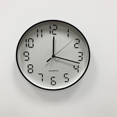 Reloj De Pared Moderno Redondo 28cm Deco Moda Pettish Online en internet