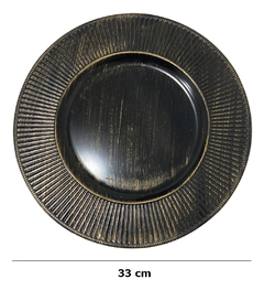 Plato De Sitio Diseño Impermeable 33cm Plastico Pettish - comprar online