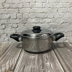 Cacerola Olla Acero Inoxidable 20cm Calidad Pettish Online - Pettish Bazar