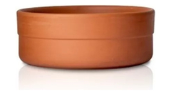Cazuela Recta Terrina Terracota Nro. 24 Pettish Online Cg Color Marrón