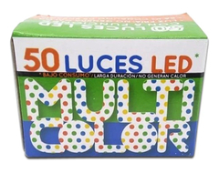 Luces De Navidad Led 50 Multicolor Pettish Online - tienda online