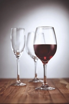 Copa Copon Vino Agua Vidrio Nadir Barone 385ml X 6 Unids - comprar online