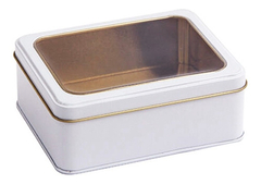 Lata Con Visor Baja Color Tapa Deco Diseño - comprar online