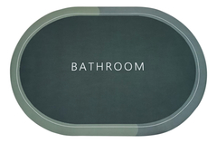 Alfombra Baño Antideslizante Absorvente Suave Ducha Moderna - comprar online