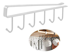 Imagen de Organizador Colgante Taza x6 Alacena Estante Metal