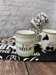 Jarro Mug Taza Tulipa Ceramica Deco Dorado Pettish Online Color 2 en internet
