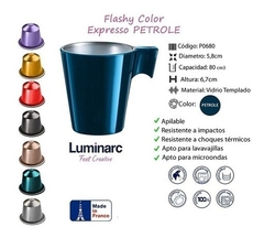 Jarrito Luminarc Flashy Expreso Tazas Violeta Pack X6 Jarros en internet