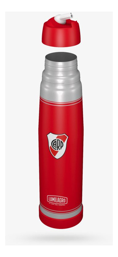 Termo Lumilagro Luminox Club De Futbol Logo Acero Inoxidable - tienda online