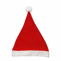 Gorro Papa Noel Promo Paño Adorno Navidad Pack 6 Unidades - tienda online