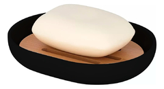 Jabonera Plastica Baño Deco Bambu Pettish Online