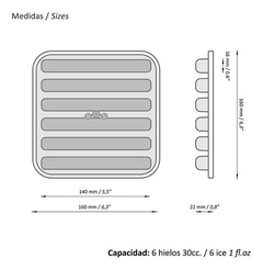 Cubetera De Silicona Barra Con Tapa Hermetica Pettish Online en internet
