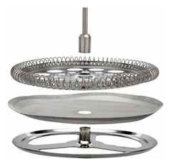 Set Cafetera Embolo + 2 Jarritos Acero Inox. Pettish Online en internet