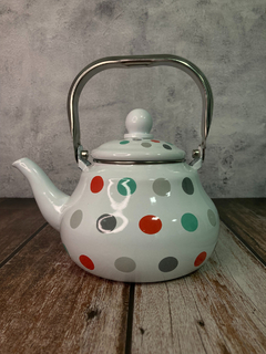 Pava Enlozada Vintage Deco 1.3l Mango Acero Inoxidable en internet