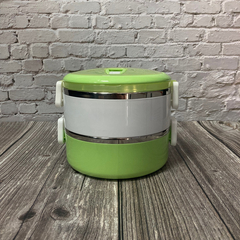 Lunchera Hermetica Doble Termica Acero Inox. Vianda Pettish en internet