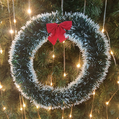 Corona Navidad Adorno Puerta Arbol Decoracion Navideña