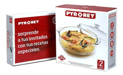 Cacerola Vidrio Microondas Horno 1 L Pyrorey Pettish Online - comprar online