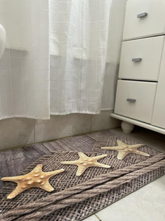Alfombra Baño Con Memoria Decorada Pettish Online - comprar online