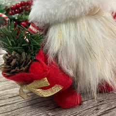 Muñeco Gnomo Duende Deco Sentado Navidad G Pettish Online en internet
