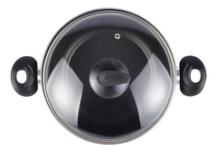 Cacerola Olla Acero Vitrinor Danubio 24cm Pettish Online - Pettish Bazar