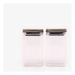 Especiero Condimentero Frasco Vidrio Tapa Acero M Pettish - tienda online