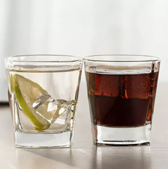 Imagen de Vaso Vidrio Whisky Bebidas Bar Set Pack X6 Petttish Online