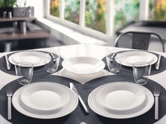 Plato Postre Luminarc Harena Vidrio Templado Pettish Online - Pettish Bazar