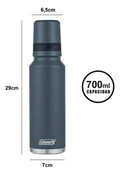 Termo Coleman Matero De Acero Inoxidable 0.7l Pettish Online - Pettish Bazar