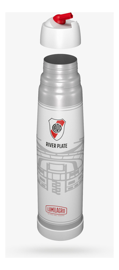 Termo Lumilagro Luminox Club De Futbol Logo Acero Inoxidable - tienda online
