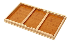 Imagen de Bandeja De Cama Desayunador Mesa Plegable Madera Bambu