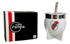 Mate Pampa Xl River Plate Bombilla Termico Carp Pettish - Pettish Bazar