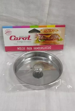 Molde Hamburguesa Acero Inoxidable Tapa 10 Cm Pettish Online en internet