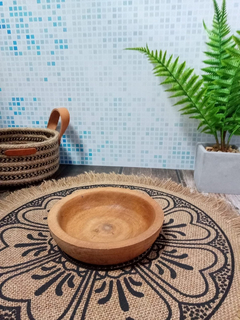 Cazuela Bowl Copetinero Dip Madera Algarrobo 14cm Pettish