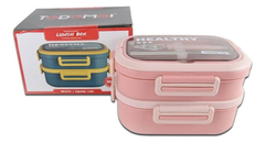 Lunchera Hermetica Doble Termica Acero Inox. Vianda - tienda online