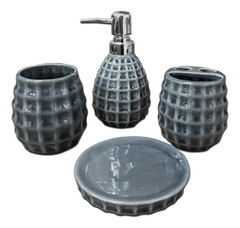 Set Accesorios Baño Ducha X4 Piezas Kit Juego Pettish Online - tienda online