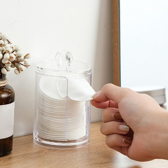 Organizador Maquillaje Discos Pads De Algodon Tapa Pettish - comprar online