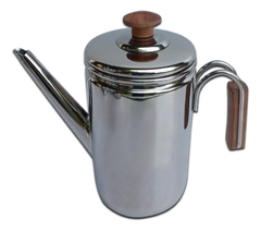 Cafetera Acero Mango Madera Gamuza 1,25 Lt Pettish Online - tienda online