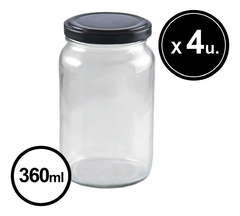 Frasco Especiero Con Tapa Amanecer 360cc X4 Pettish Online - comprar online