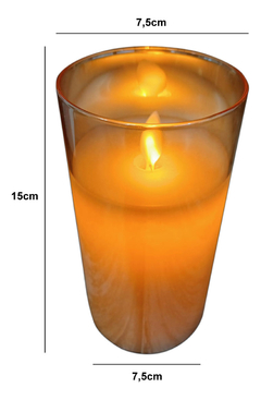 Luz Velon Cilindro Pesebre Navidad Deco Movimiento Pettish - comprar online