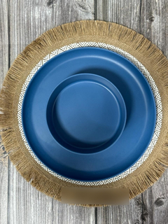 Imagen de Plato Playo Grande Melamina Colores Deco Pettish Online
