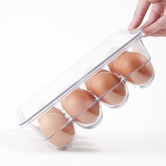 Porta Huevos Huevera Con Tapa X 12 Pettish Online