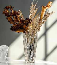 Imagen de Florero Vidrio Cuadrado Deco Centro Mesa Pettish Online