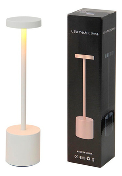 Lampara Velador Luz Led Recargable Usb Tactil Metal Pettish - tienda online