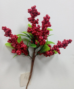 Imagen de Adorno Navidad Arbol Picks Con Frutos Nevados Pettish Online