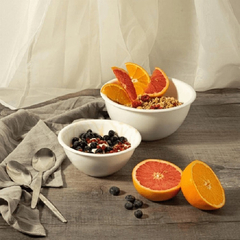 Bowl Ensaladera Batidor Vidrio Templado Bormioli 22cm - comprar online