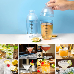 Coctelera Con Filtro Tapa Barman Cocteleria Medidas Tragos - comprar online