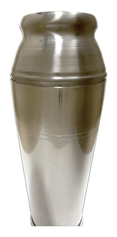 Coctelera Acero Inoxidable Cierre Profesional 500ml Pettish - comprar online