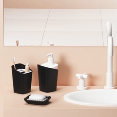Set De Baño Completo Accesorios De Baño Plástico Pettish - comprar online