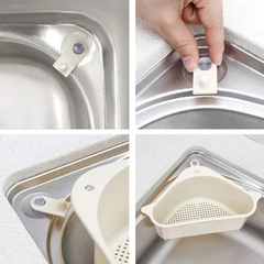 Imagen de Colador Escurridor Esquinero De Bacha Con Soporte