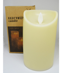 Velas Velon Velones Led Pila Llama Con Movimiento 15cm Alto